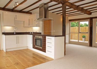 Timberdine Worcester, plot 3 kitchen living